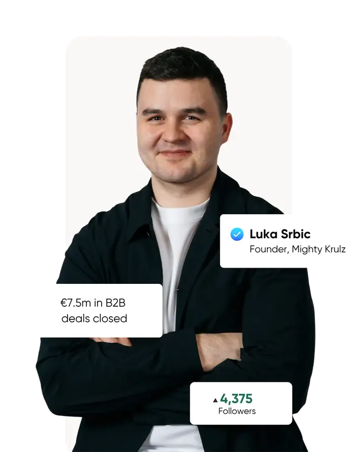 Luka Srbić, osnivač agencije Mighty Agency